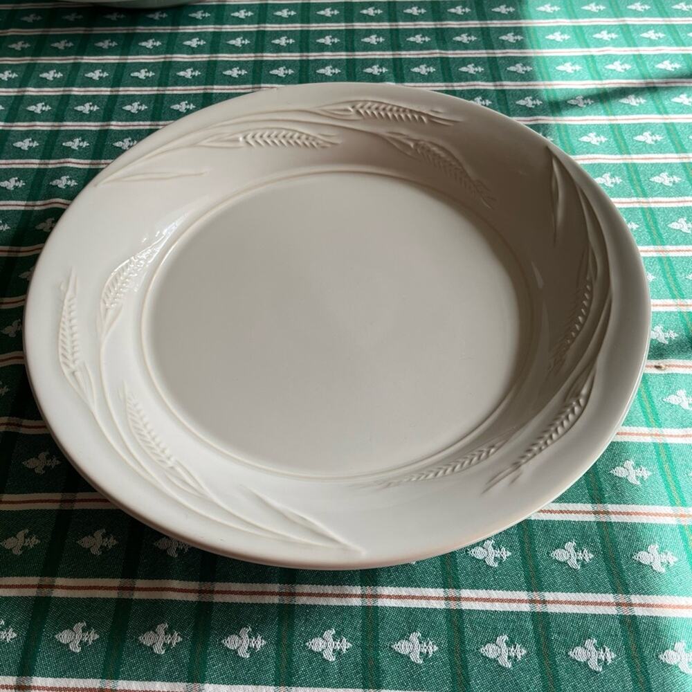 Pottery Barn by Dansk Wheat Platter Made in Portugal